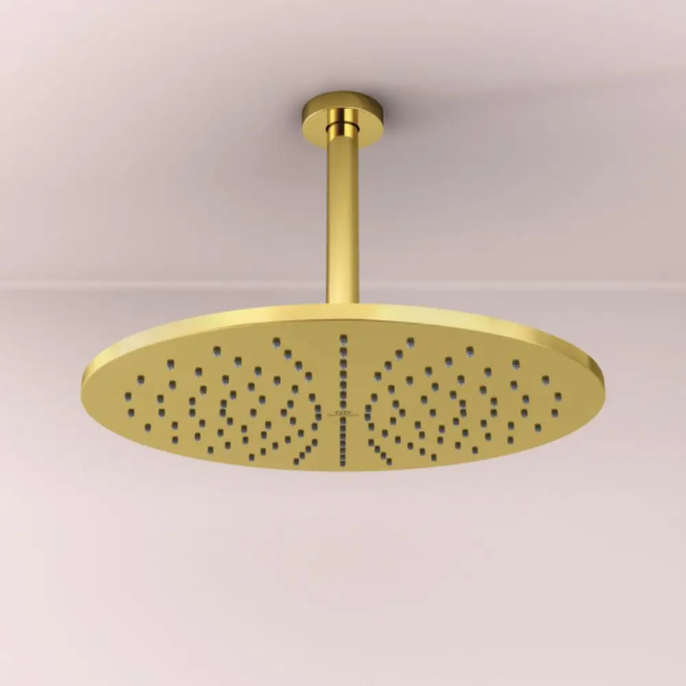 IS-Regenbrause-Idealrain-rund-d300mm-Brushed-Gold-A5803A2 gallery number 7
